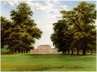 Aldby Park, Yorkshire, hjemmet til Darley-familien, c1880