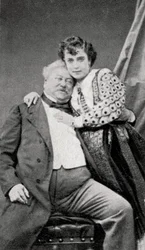 Alexandre Dumas, den eldste, fransk romanforfatter og dramatiker, c1865