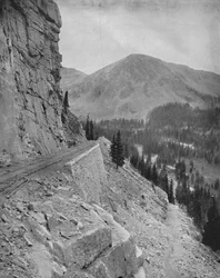 Alpine Pass, Colorado, c1897.