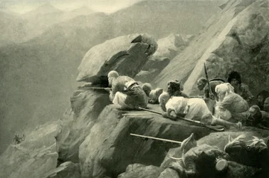 En ambuscade, 1901.
