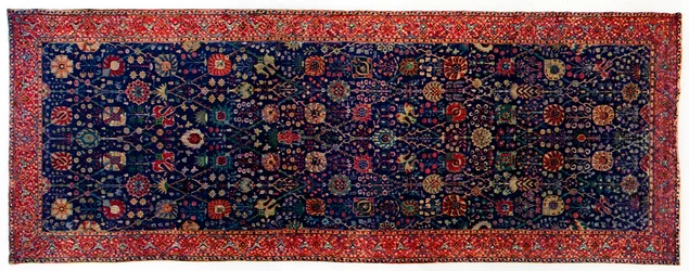 Et Isphahan-teppe fra 1500-tallet, 1910