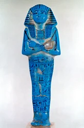 Gammel egyptisk begravelsesfigur, 1200-1100-tallet f.Kr