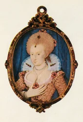 Anne av Danmark, c1610, 1947.