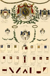 Våpen fra det franske imperiet og den keiserlige adelen, 1806, 1921.
