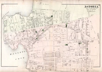 Astoria, en del av Long Island City, byen Newtown, Queens, Co. L.I
