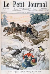 Angrepet av ulv, Russland, 1903