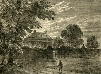 Balmes hus i 1750, c1876.