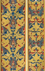 Bånd, side av buer, Court of the Lions, 1907.