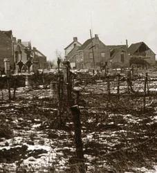 Piggtråd, Nieuwkapelle, Flandern, Belgia, c1914-c1918
