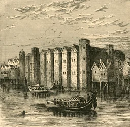 Baynards Castle, fra et syn publisert i 1790, 1897.