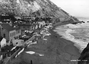 Beach, Gibraltar, ca 1920-c1930-tallet