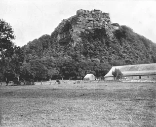 Beeston Castle, Cheshire, 1894.