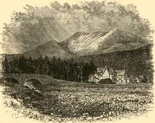 Ben Bay og Kinlochewe Hotel, 1898.