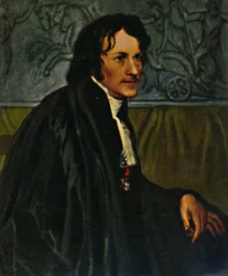 Bertel Thorwaldsen 1768-1844. - Maleri av Eckersberg, 1934.
