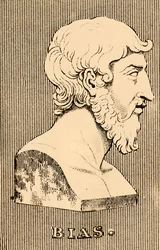 Bias, død 530 f.Kr., 1830.
