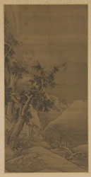 Fugler i vintertrær, 1500-1600-tallet.