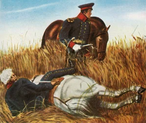 Blücher i slaget ved Ligny, 16. juni 1815, 1936.