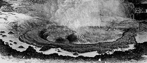 Kokende svovelkilder, 1883