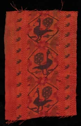 Kant med påfuglmotiv, 1600-tallet