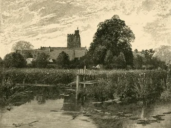 Bray kirke, 1898.