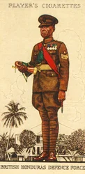 Britisk Honduras forsvarsstyrke, 1936.