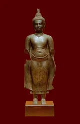 Buddha Khmer-kunst, Kambodsja, 14. år.
