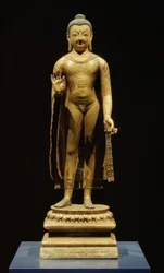 Buddha Sakyamuni / skulptur, 7. århundre