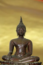 Buddha. Wat Chayamangkalaram-tempelet. Penang Penang Malaysia