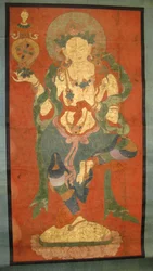 Buddhist Attendant, Possibly a Dakini, sent på 1700-tallet.