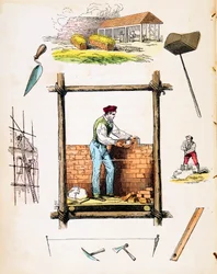 Byggehandel, c1845