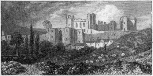Caerphilly Castle, Wales, 1800-tallet