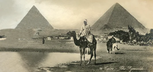 Kairo: Pyramidene, c1918-c1939.