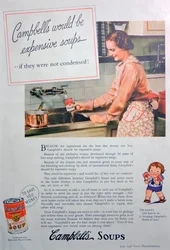 Campbells Supper-annonse, 1936