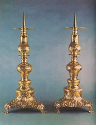 Lysestaker, ca. 1662, 1953