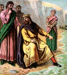 Knud And His Courtiers, 1000-tallet, ca 1850