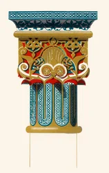 Hovedstaden for kolonner, Lions Court, 1907.