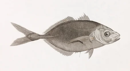 Caranx Lune, nærbilde