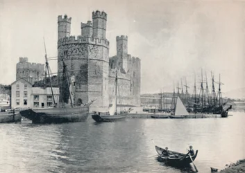Carnarvon - Slottet, 1895