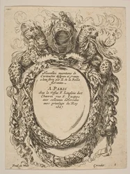 Patron med tittel: New Inventions of Cartridges, 1600-tallet.