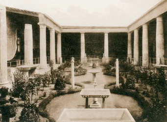 House of the Vettii, Pompeii, Italia, ca 1900-tallet
