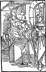 Cassandra, legendarisk trojansk profetinne, 1500-tallet