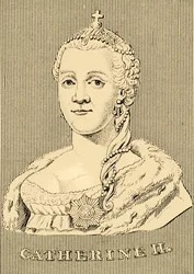 Katarina II, 1729-1796, 1830.
