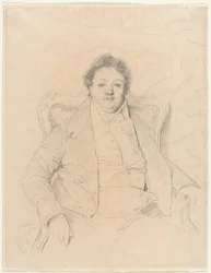 Charles Thévenin, etter Ingres, 1800-tallet.