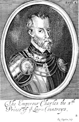 Charles V, konge av Spania og den hellige romerske keiseren fra 1519, 1600-tallet