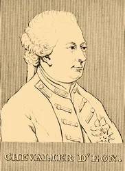 Chevalier DEon, 1728-1810, 1830.