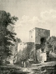 Hovedporten til Alhambra, 1800-tallet, 1907.