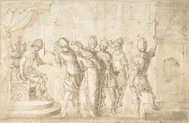 Kristus brakt før Pontius Pilatus, 1600-tallet.
