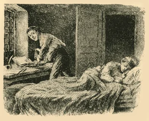 Christoph beslagla manuskriptboken og kopien, 1907.