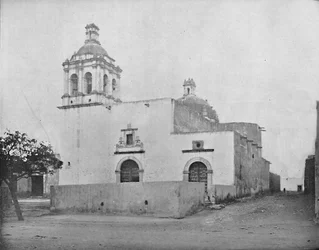 Church of Guadaloupe, Chihuahua, Mexico, c1897.