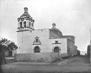 Church of Guadalupe, Chihuahua, Mexico, ca 1900.